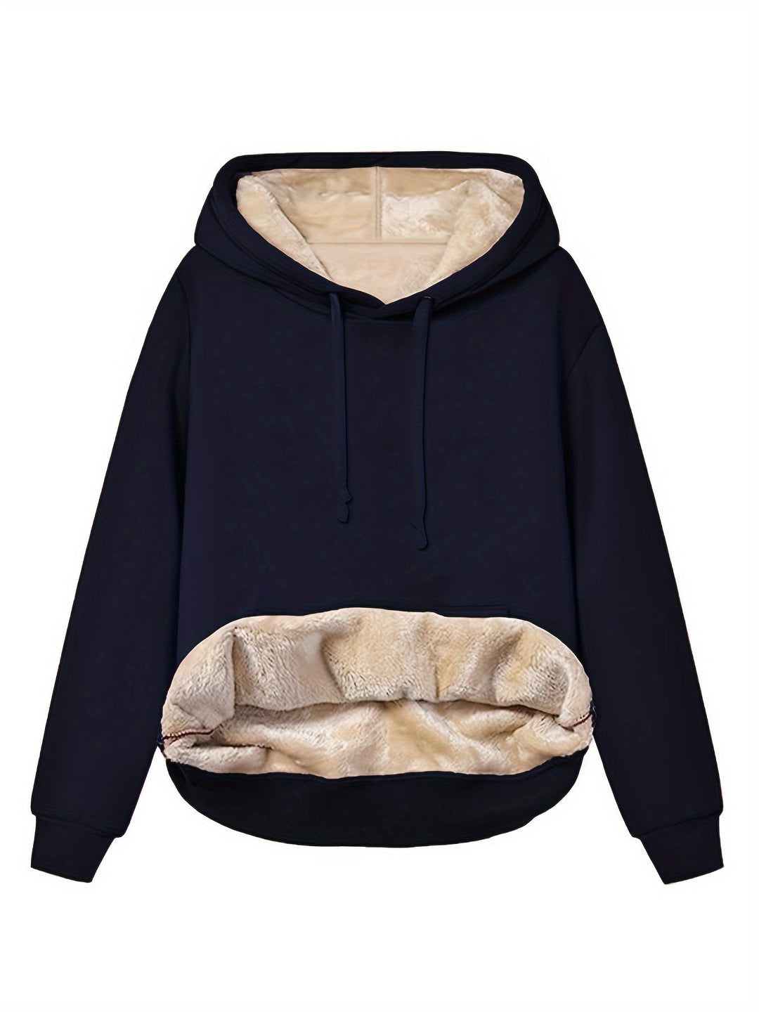 Clara - Winter Pullover Cozy Hoodie with Plush Pocket