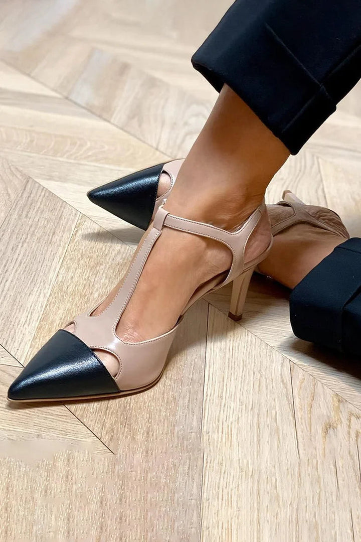 Evrardine™ | Bicolored Pointed Pump