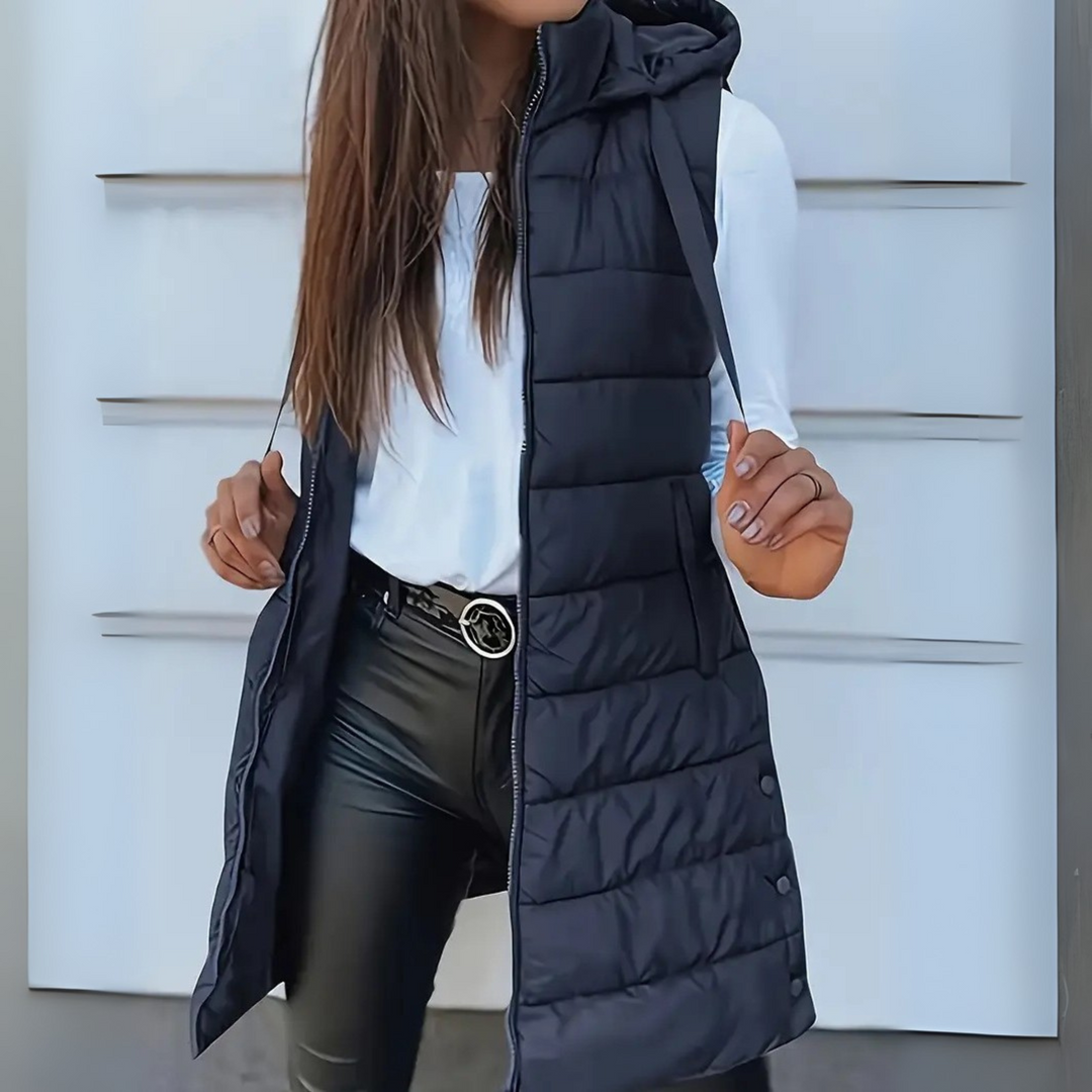 Rain - Long Puffer Vest
