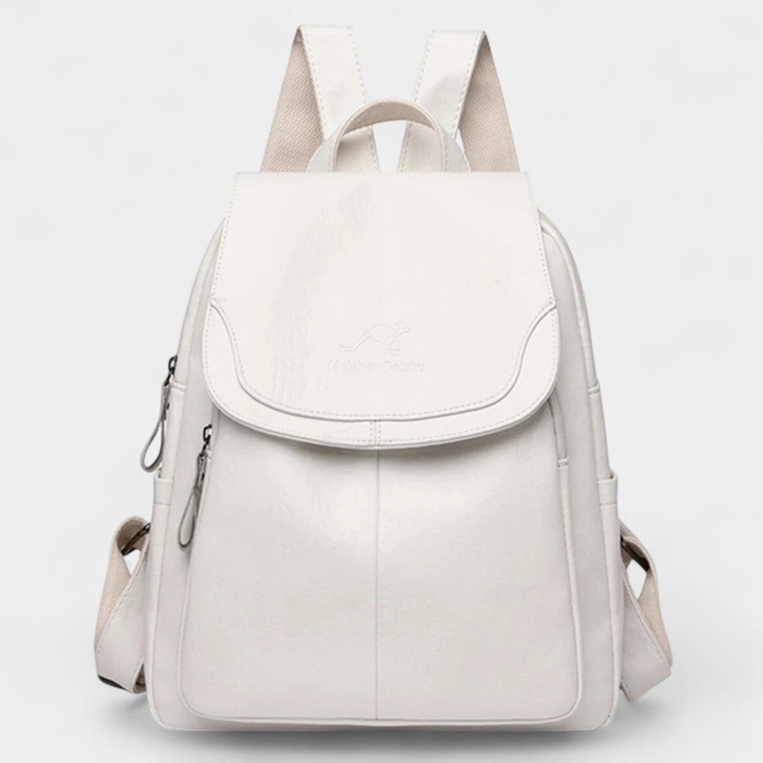 Emanuela | Chic Leather Backpack
