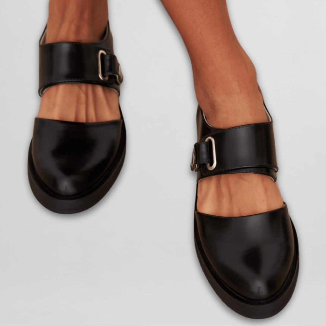 Isette™ | Elegant Buckle Mary Janes