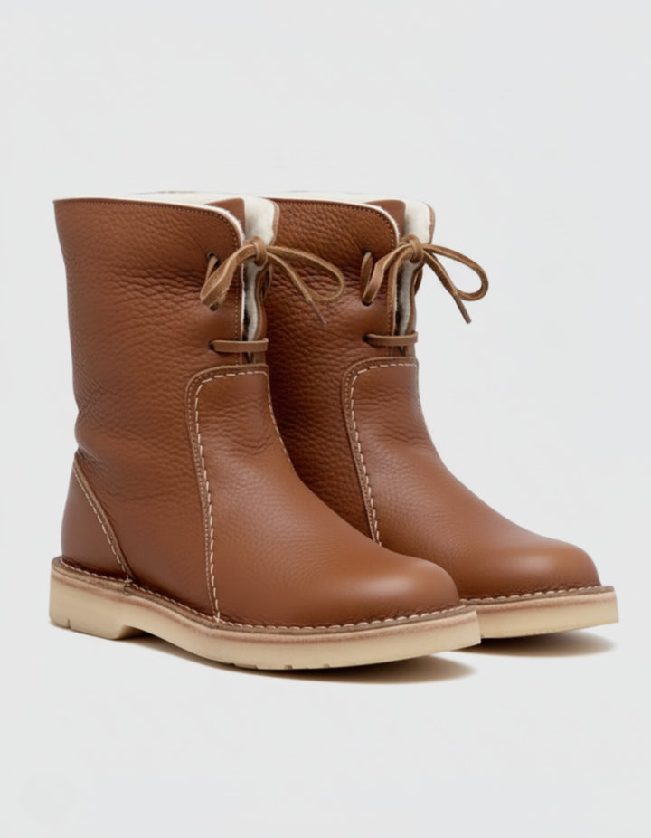 Heritage Shearling Leather Boots