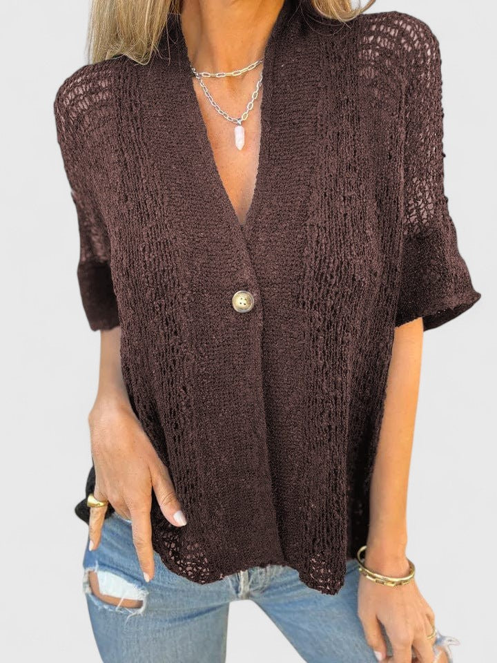 Calista™ | Elegant Knitted Shirt