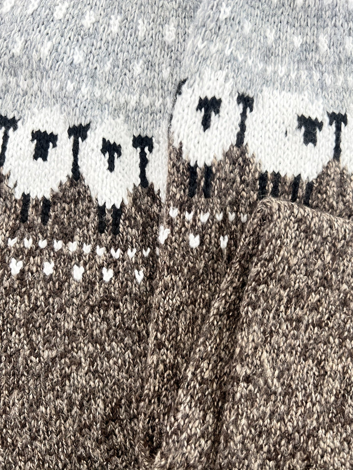 Nordic™ | Elegant Winter Sweater with Sheep Jacquard Pattern