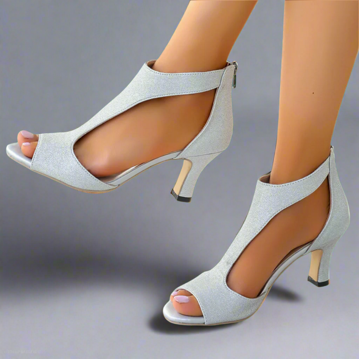 Heidrun™ | Elegant and Comfortable Heeled Sandals