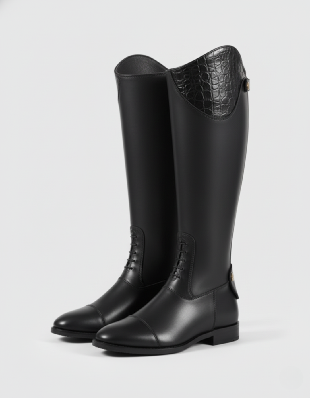 Heritage Croc Accent Tall Boots