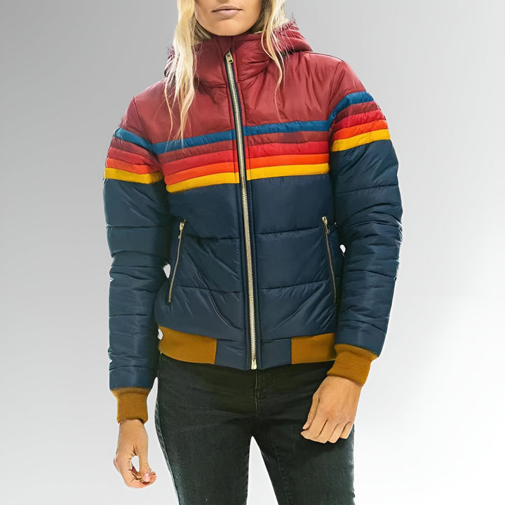 Lila | Rainbow Stripe Jacket