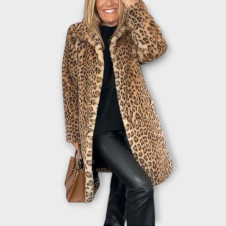 Ella | Stylish Leopard Coat