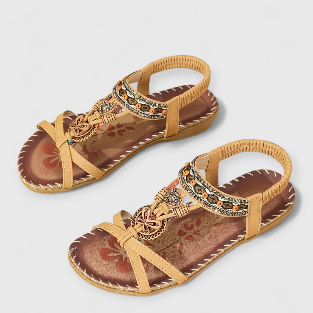 Lera™ | Flat Bohemian Sandals