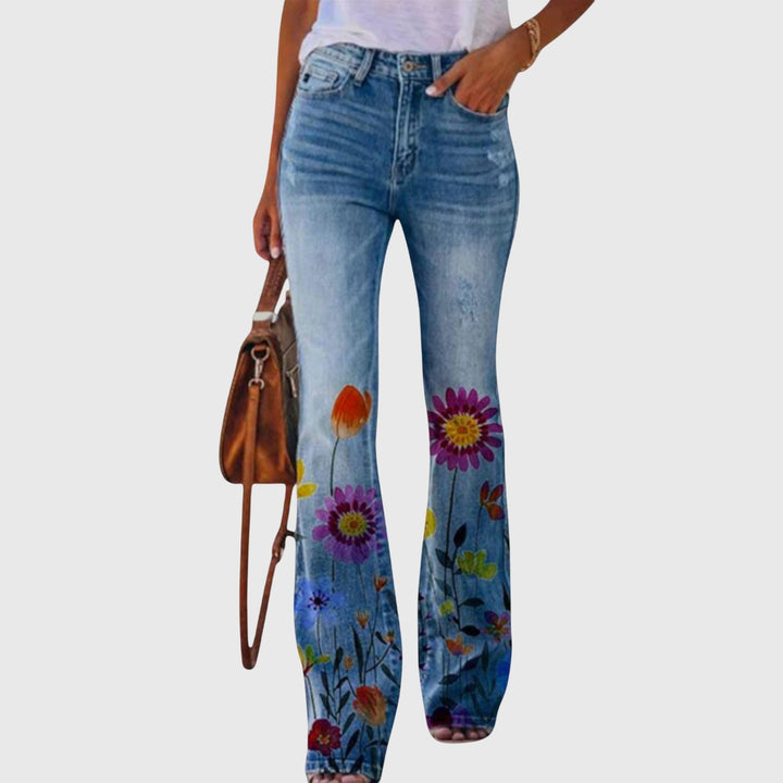 Lilly™ | Pants with Flowers