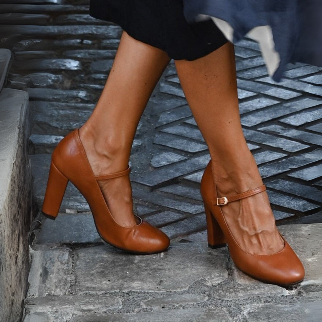 Camelia™ | Everyday Sandal with Block Heel