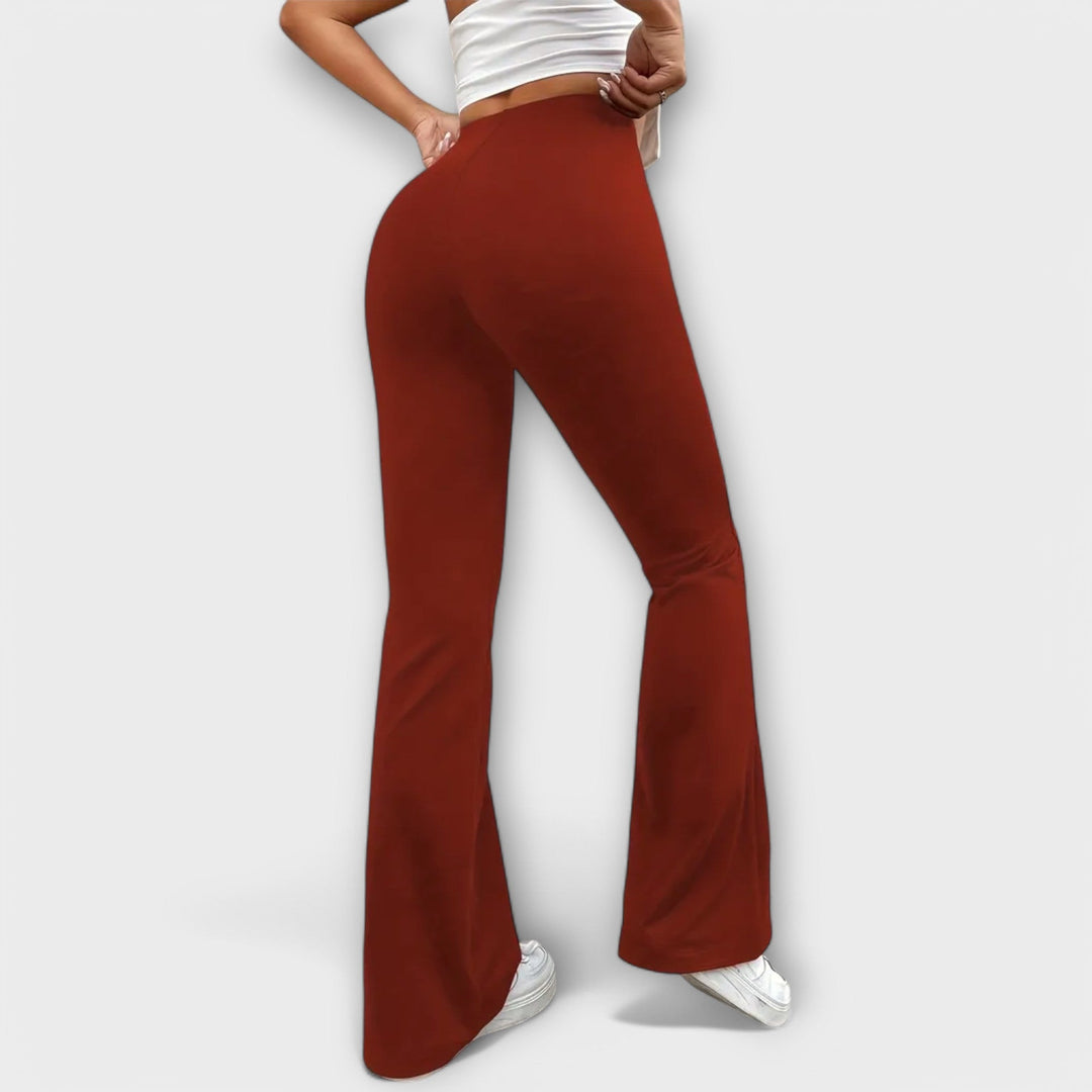Serena™ | Relaxed Pants with Flared Leg