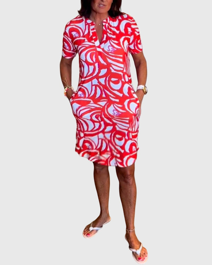 Elle™ | Flattering Avenue Walk Dress