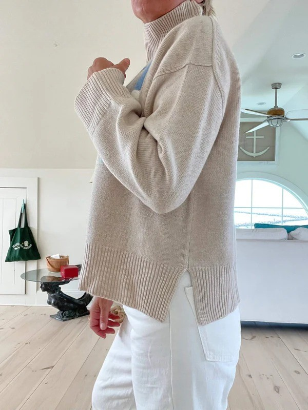 Allison | Stylish Cashmere Ski Sweater in Retro Style