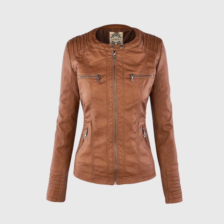 Karoline™ | Unique leather jacket