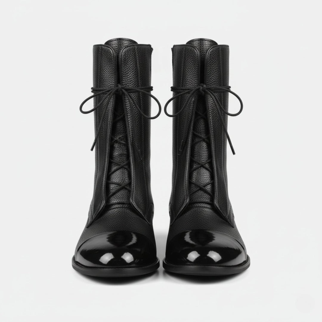 Heritage Leather Lace-Up Boots
