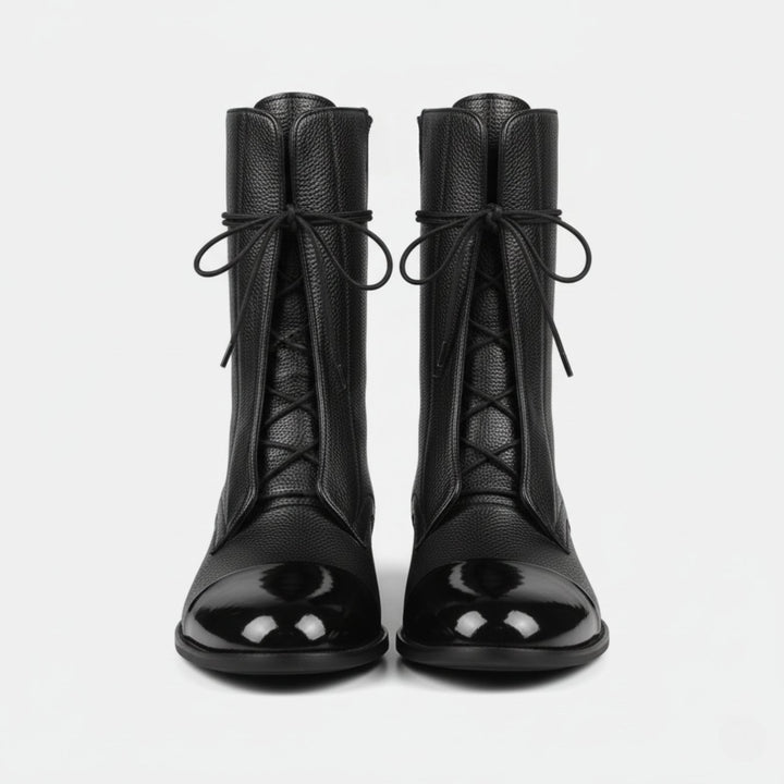 Heritage Leather Lace-Up Boots