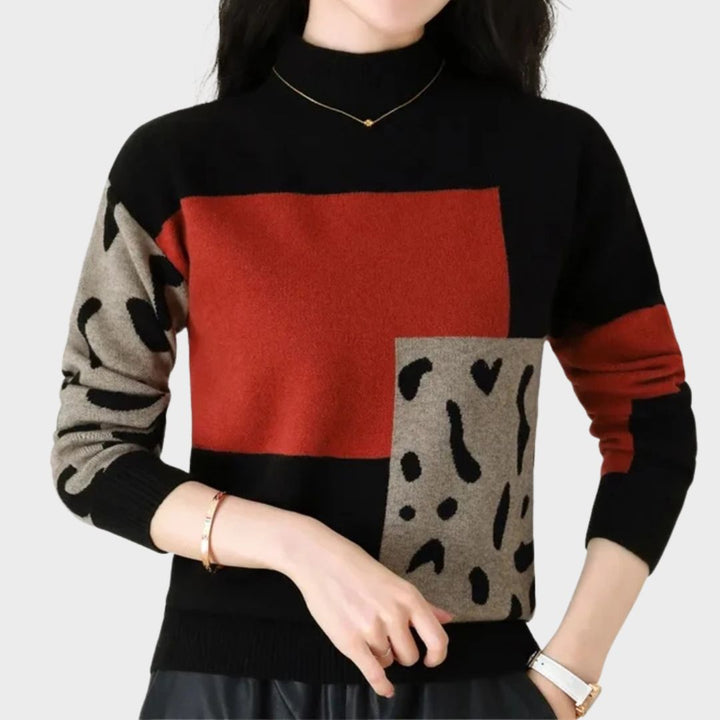 Hayden Teresina H. | Comfortable High Collar Sweater