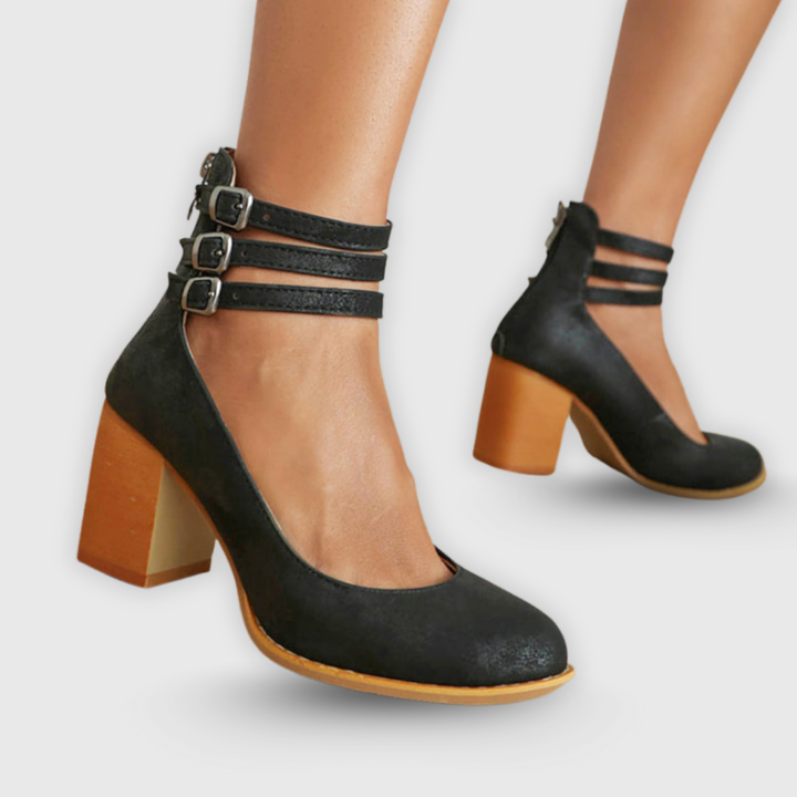 Carol™ | Minimalist Sandal with Block Heel