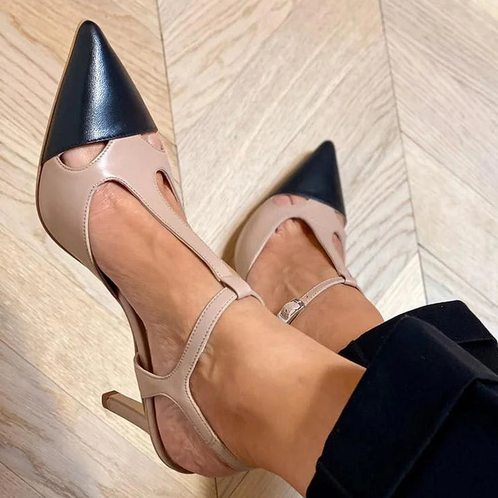 Evrardine™ | Bicolored Pointed Pump