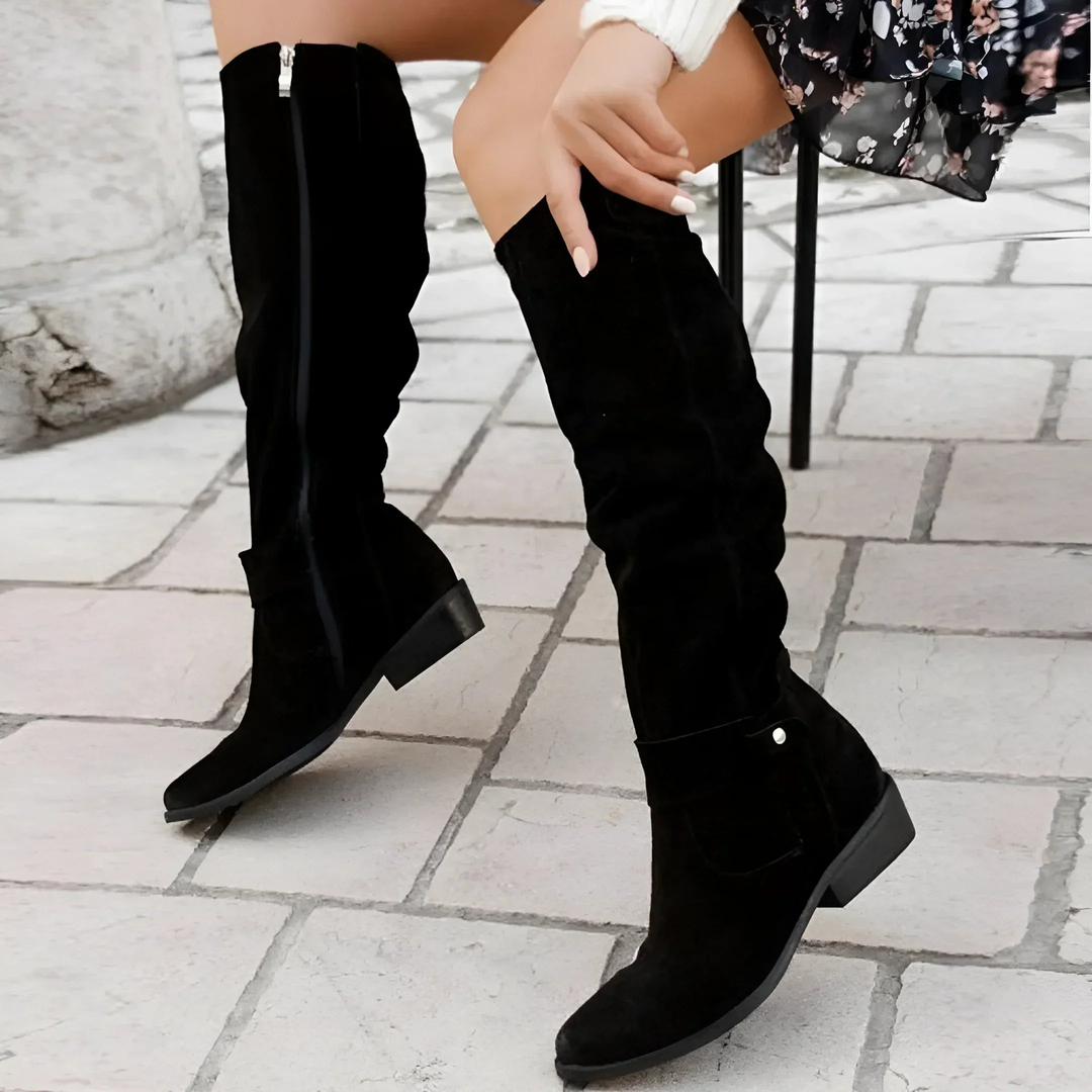 Reverie | Stylish Suede Knee Boots