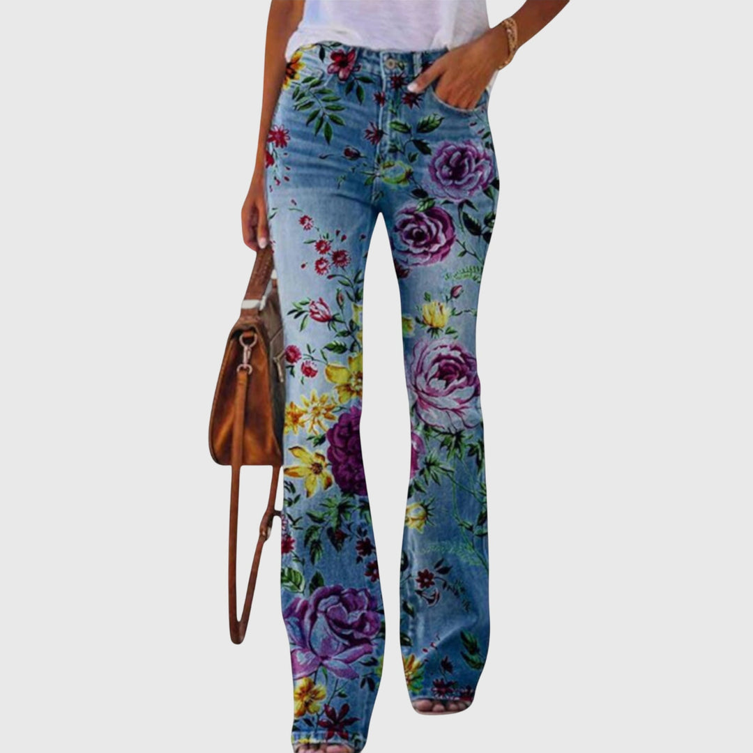 Lilly™ | Pants with Flowers