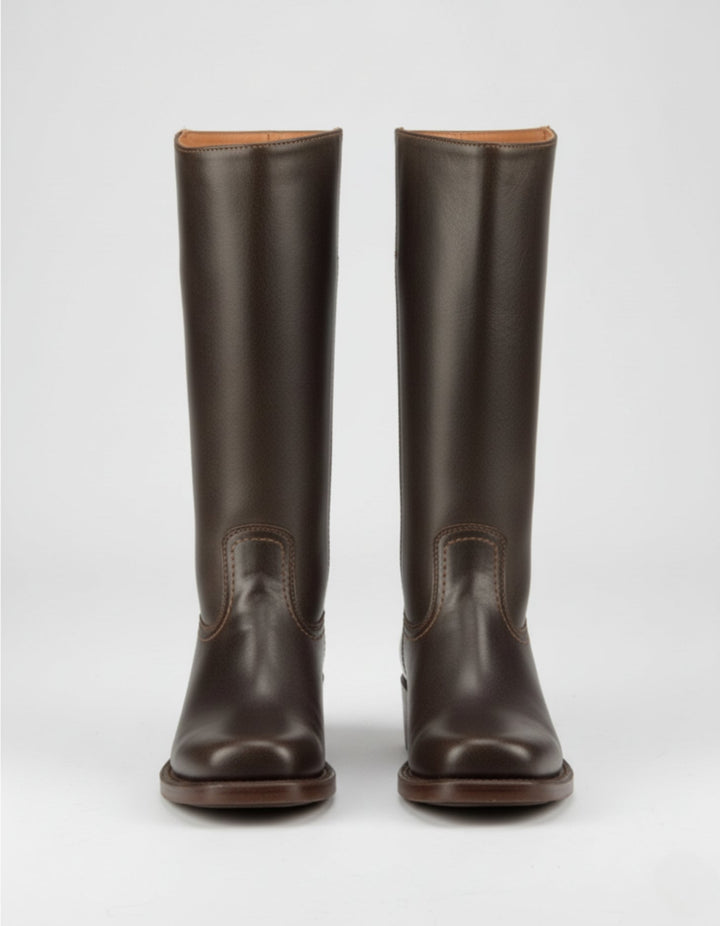 Heritage Leather Tall Boots
