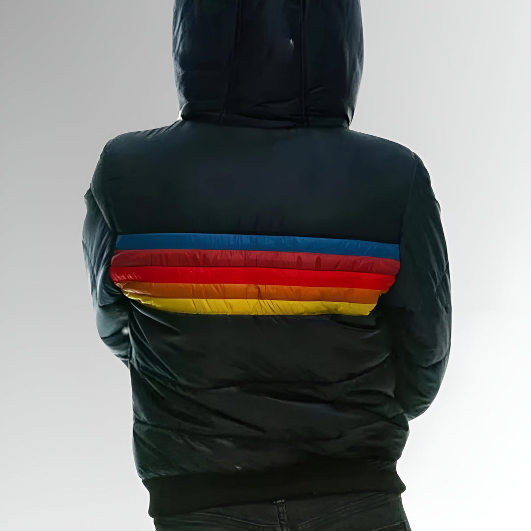 Lila | Rainbow Stripe Jacket
