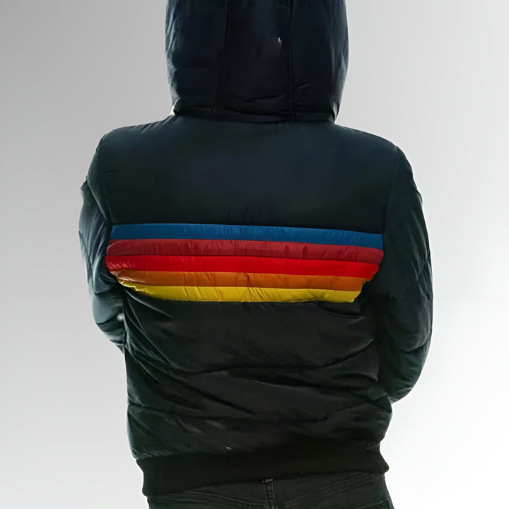 Lila | Rainbow Stripe Jacket