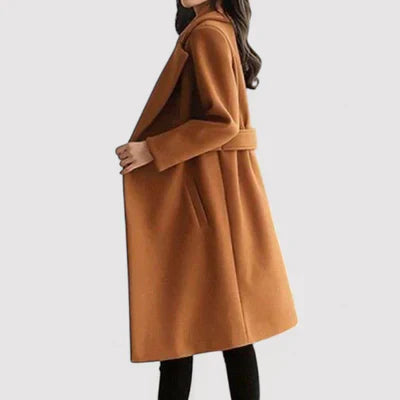 Mia | Elegant Belted Coat