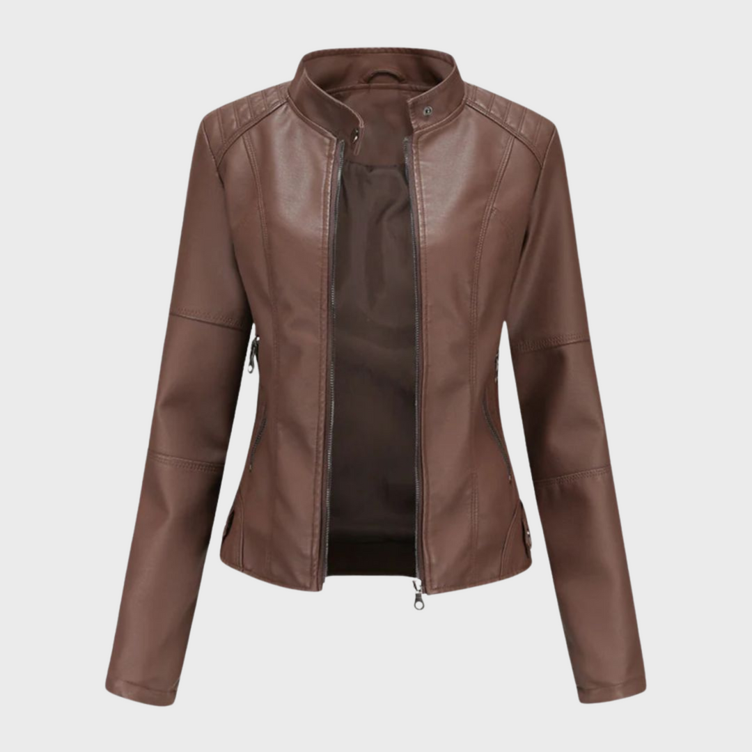 Julissa – Chic Moto Zip Jacket