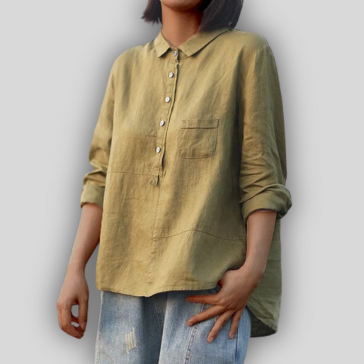 Katrin - Linen Blouse