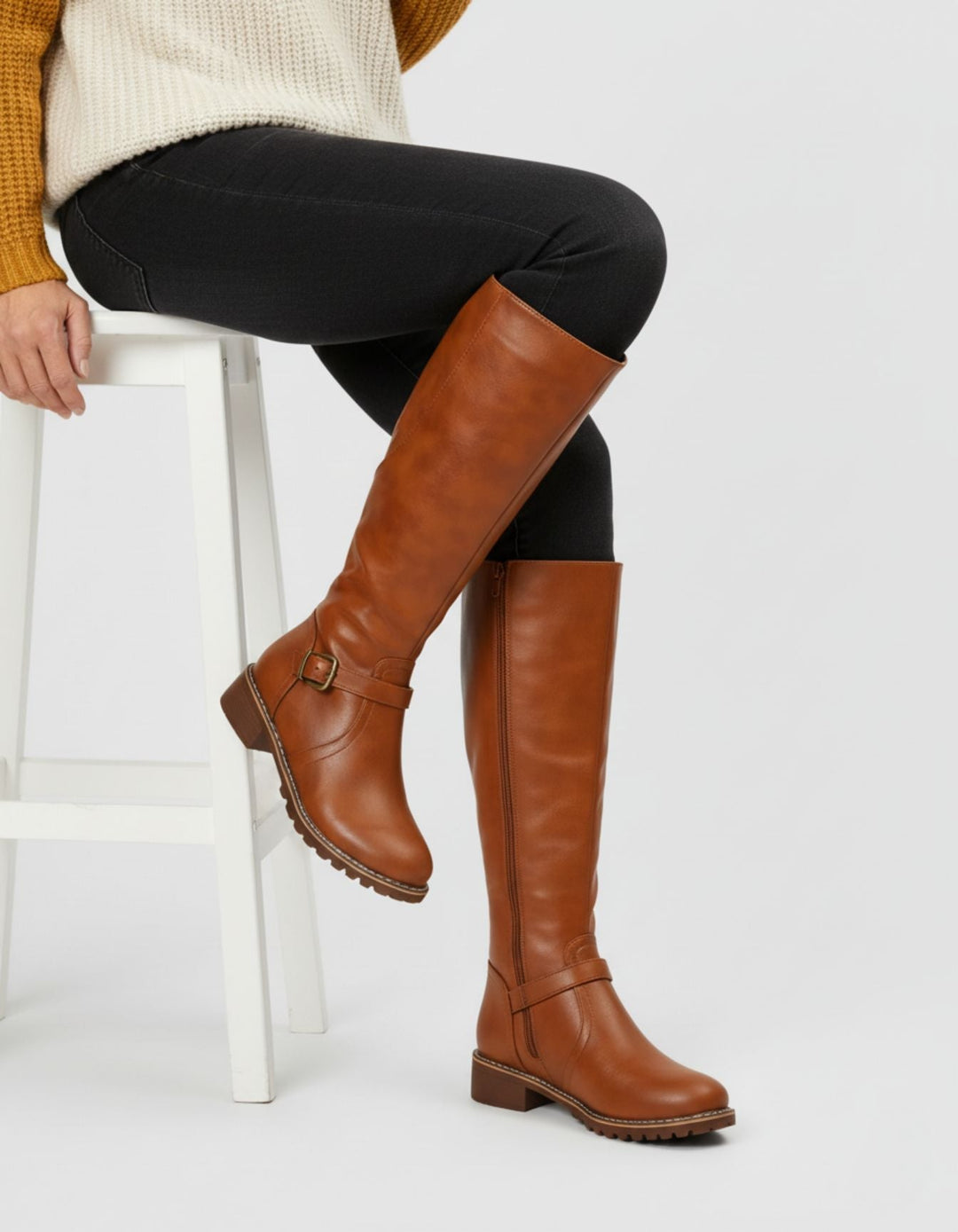 Heritage Buckle Rider Boots