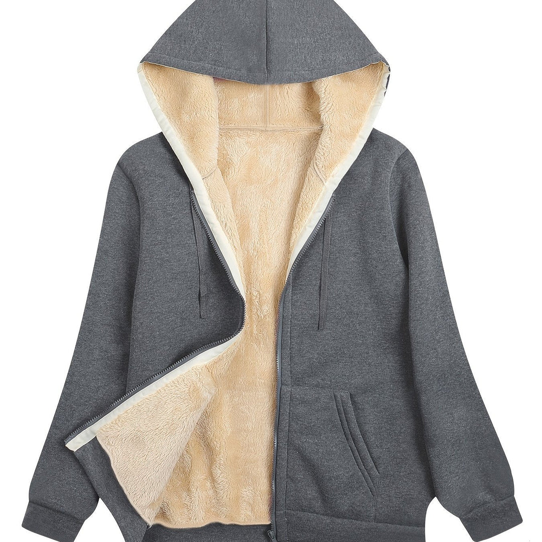 Luna - Warm Zip-Up Jacket with Hood