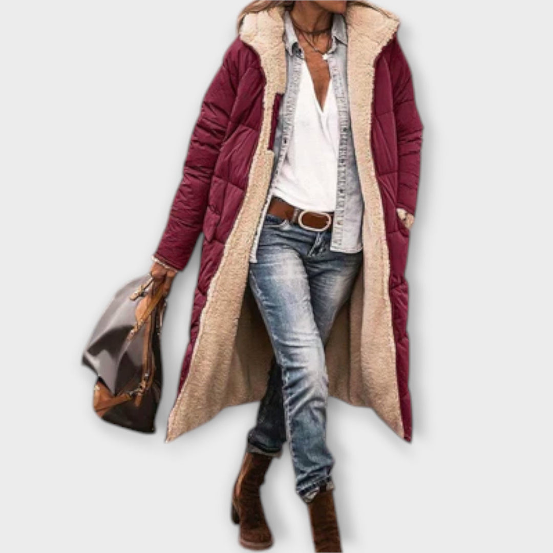 Grace | Warm Fur-Lined Coat