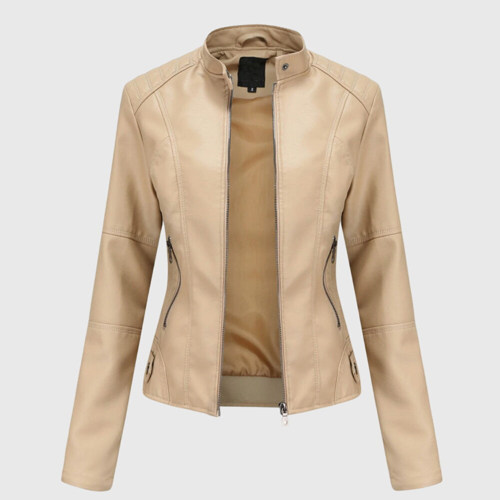 Giorgina™ | Stylish Leather Jacket for Women