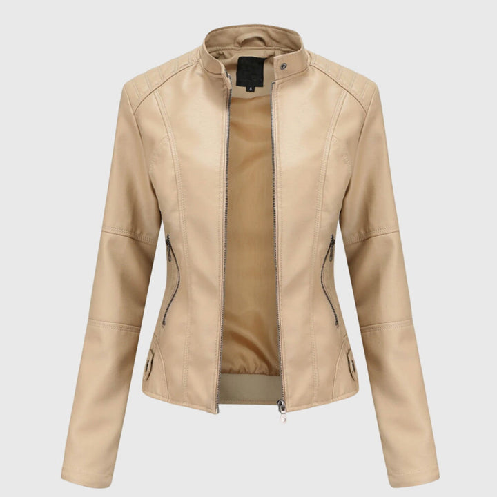 Giorgina™ | Stylish Leather Jacket for Women