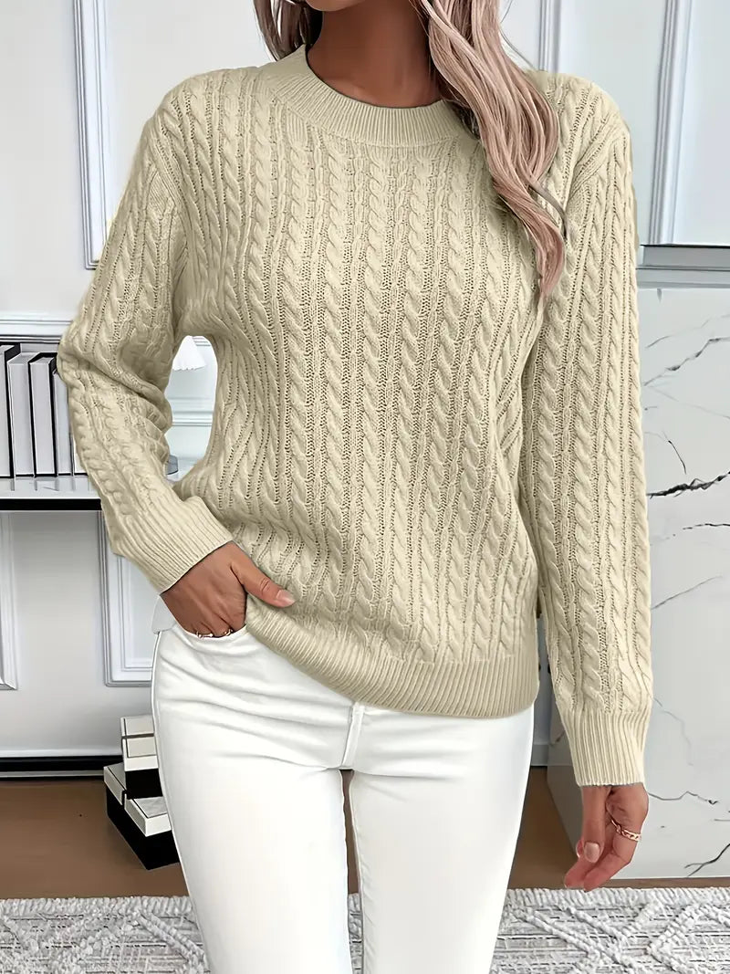 Zoe | Cable Knit Sweater