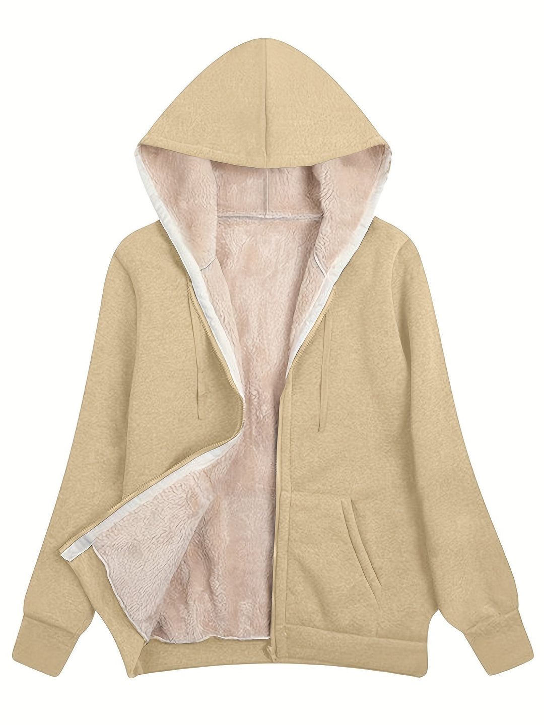 Luna - Warm Zip-Up Jacket with Hood