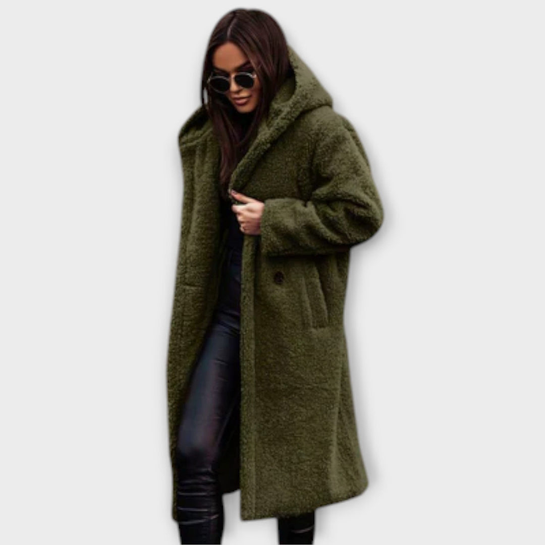 Hannah | Stylish Hooded Coat