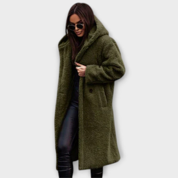 Hannah | Stylish Hooded Coat