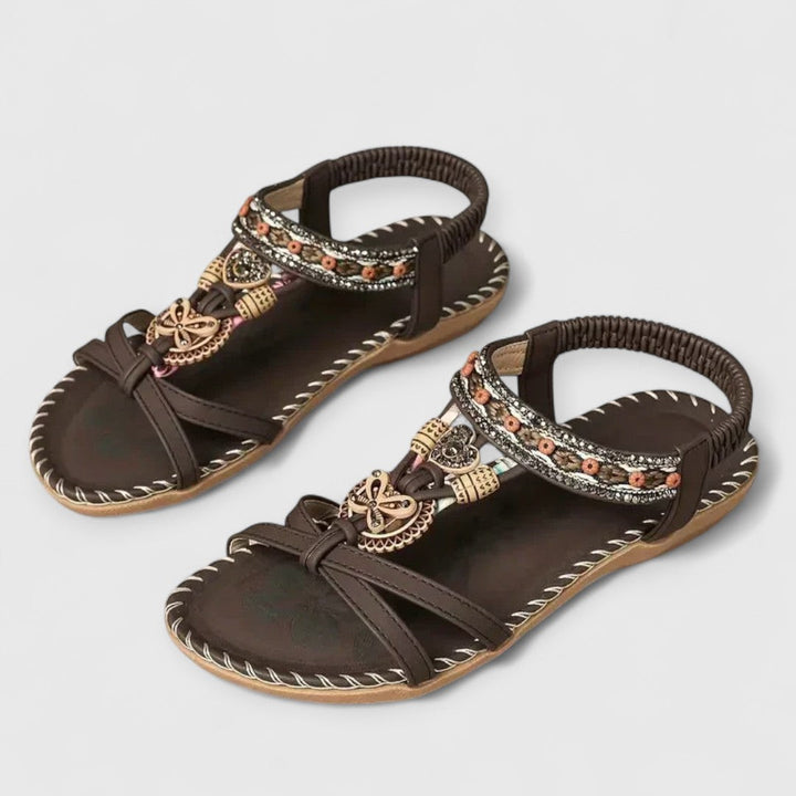 Lera™ | Flat Bohemian Sandals