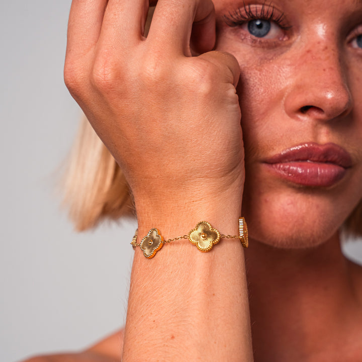 Four-Leaf Clover Bracelet