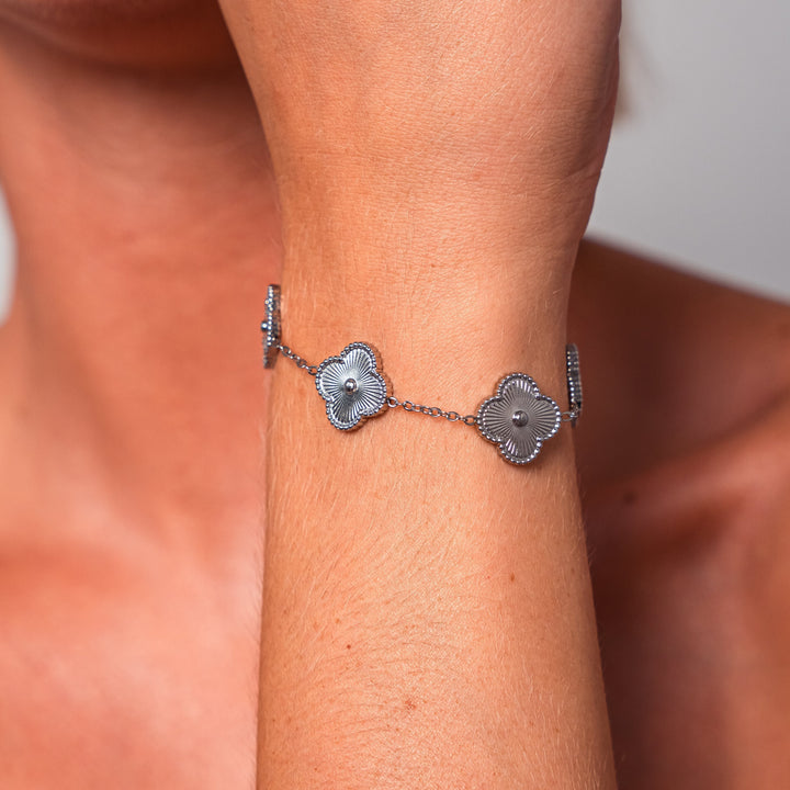 Four-Leaf Clover Bracelet