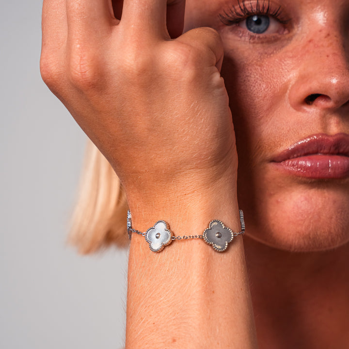 Four-Leaf Clover Bracelet
