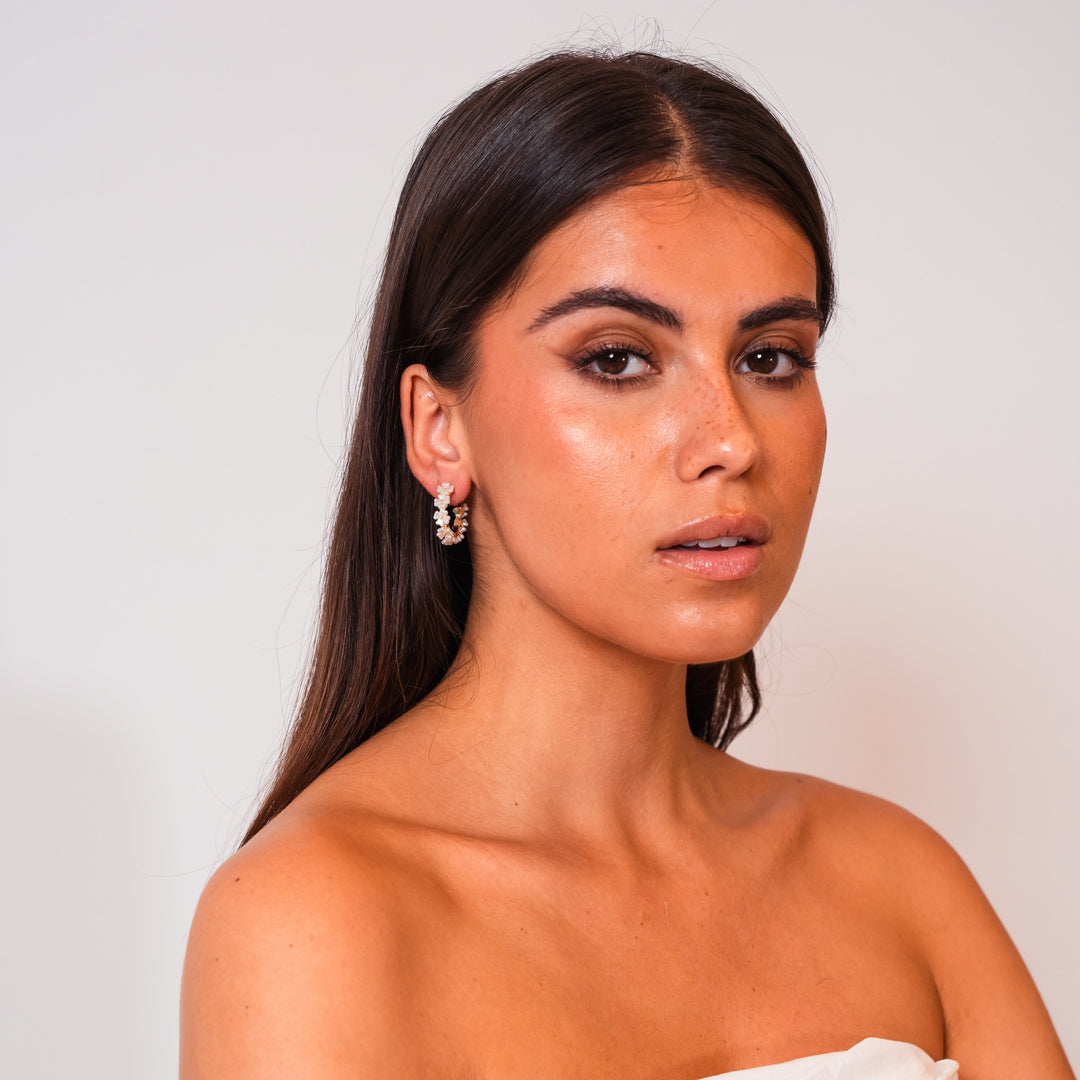 Floral Pearl Elegance