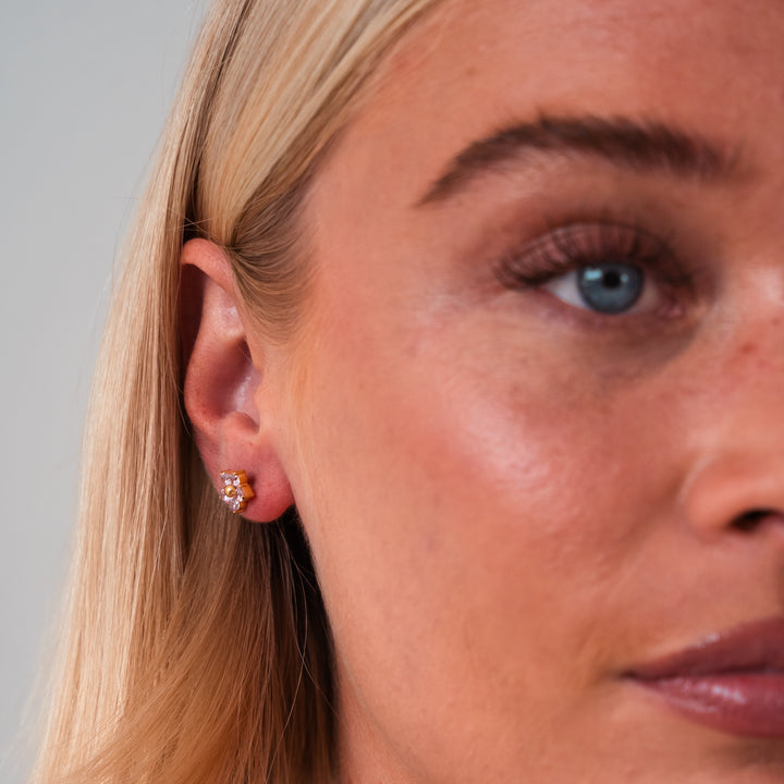 Flower Sticker Earrings