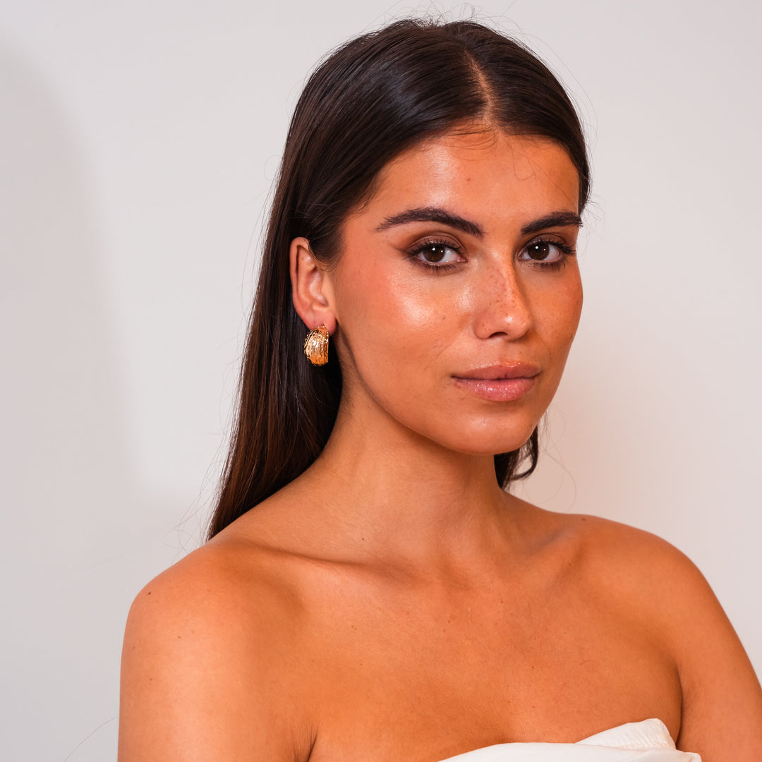 Beautiful Large Wave Earrings