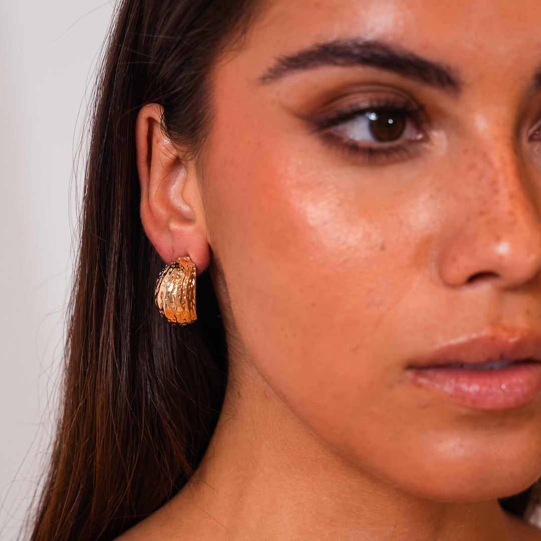 Beautiful Large Wave Earrings