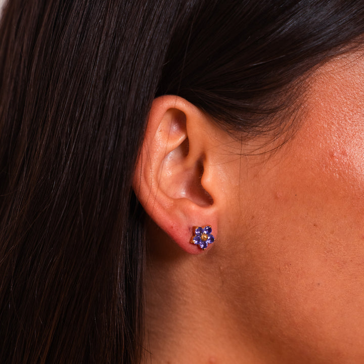 Flower Sticker Earrings